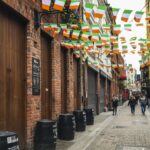 Dublin, Weg, Fußgänger, Fass Dublin, Weg, Fußgänger, Fass