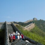 China, Peking, Große Mauer, Menschen, Berg China, Peking, Große Mauer, Menschen, Berg